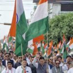 सीएम धामी के नेतृत्व में हल्द्वानी में निकली तिरंगा यात्रा