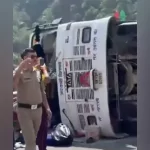 गंगोत्री हाईवे पर पलटी बस, 41 यात्री थे सवार, सीएम धामी ने तुरंत लिया ये बड़ा एक्शन