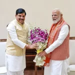 मध्य प्रदेश के मुख्यमंत्री मोहन यादव ने प्रधानमंत्री मोदी से की मुलाकात