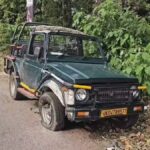  जिप्सी और तेज रफ्तार कार की टक्कर,तीन घायल