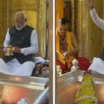 बटुकों की शंखध्वनि में प्रधानमंत्री मोदी का भव्य स्वागत, रोड शो से काशी पहुंचे