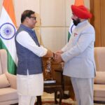 राज्यपाल गुरमीत सिंह ने सीएम हिमंता बिस्वा सरमा से की भेंट, दूसरी बार मुख्यमंत्री बनने पर दी बधाई