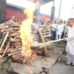 राजकीय सम्मान के साथ पूर्व सीएम खंडूड़ी का अंतिम संस्कार