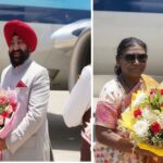 दो दिवसीय दौरे पर देवभूमि पहुंचीं राष्ट्रपति द्रौपदी मुर्मु, राज्यपाल और सीएम ने किया स्वागत