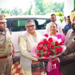 राज्यपाल गुरमीत सिंह से राजस्थान के राज्यपाल गुलाब चंद कटारिया ने की भेंट