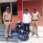 गैरसैंण पुलिस ने विद्युत तार चोरी के आरोपी को दबोचा, 600 मीटर तार बरामद