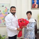 नशे के खिलाफ धर्मपुर में चलेगा व्यापक जनअभियान, दिल्ली में शैलजा कुमारी से मिले एडवोकेट संदीप चमोली